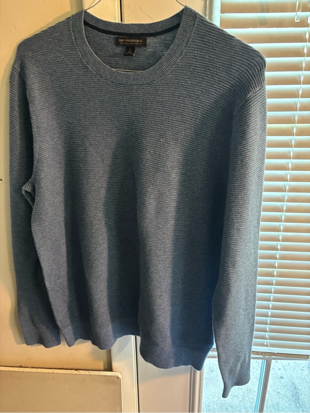 Banana Republic Large Blue Long Sleeve Shirt